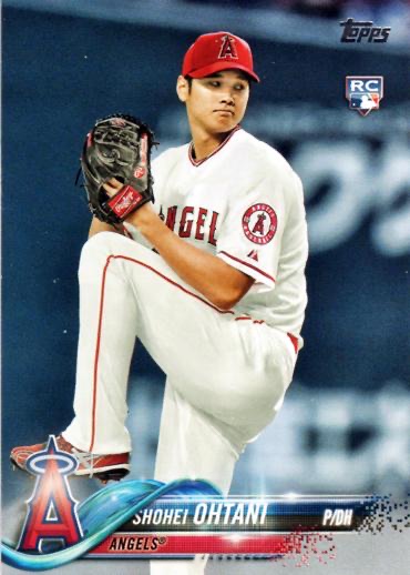 Shohei Ohtani 2018 Topps #700 rookie card