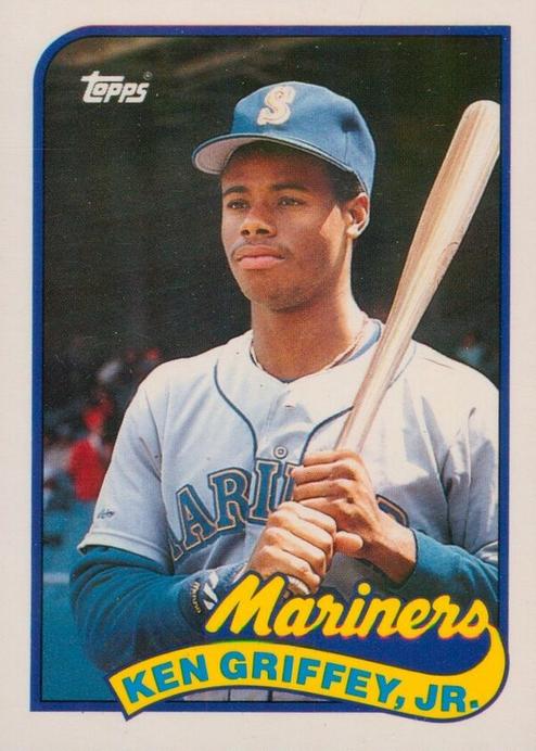 1989 Topps Traded #41T Ken Griffey Jr. regular base rookie card front