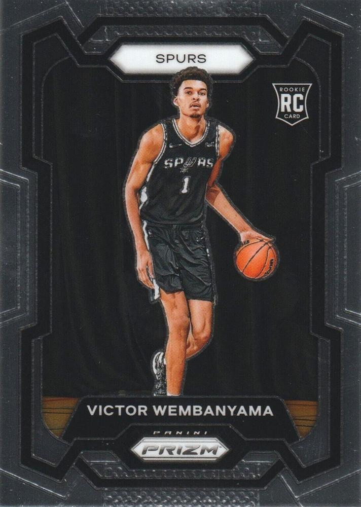 Victor Wembanyama 2023–24 Panini Prizm #136 rookie card